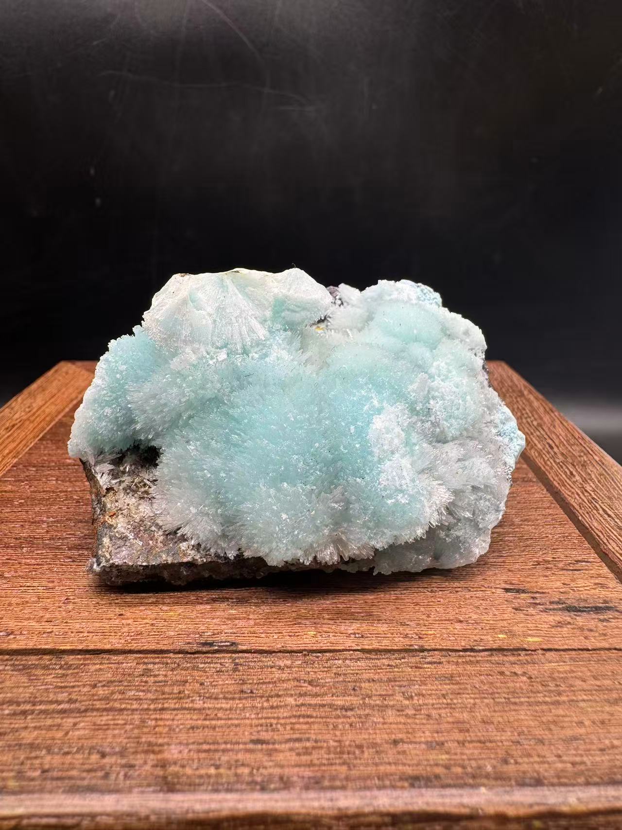 A00030 RARE blue aragonite specimen