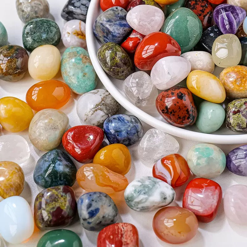A00048 hundreds of crystal tumbleds (PM QUANTITY GET FINAL PRICE)