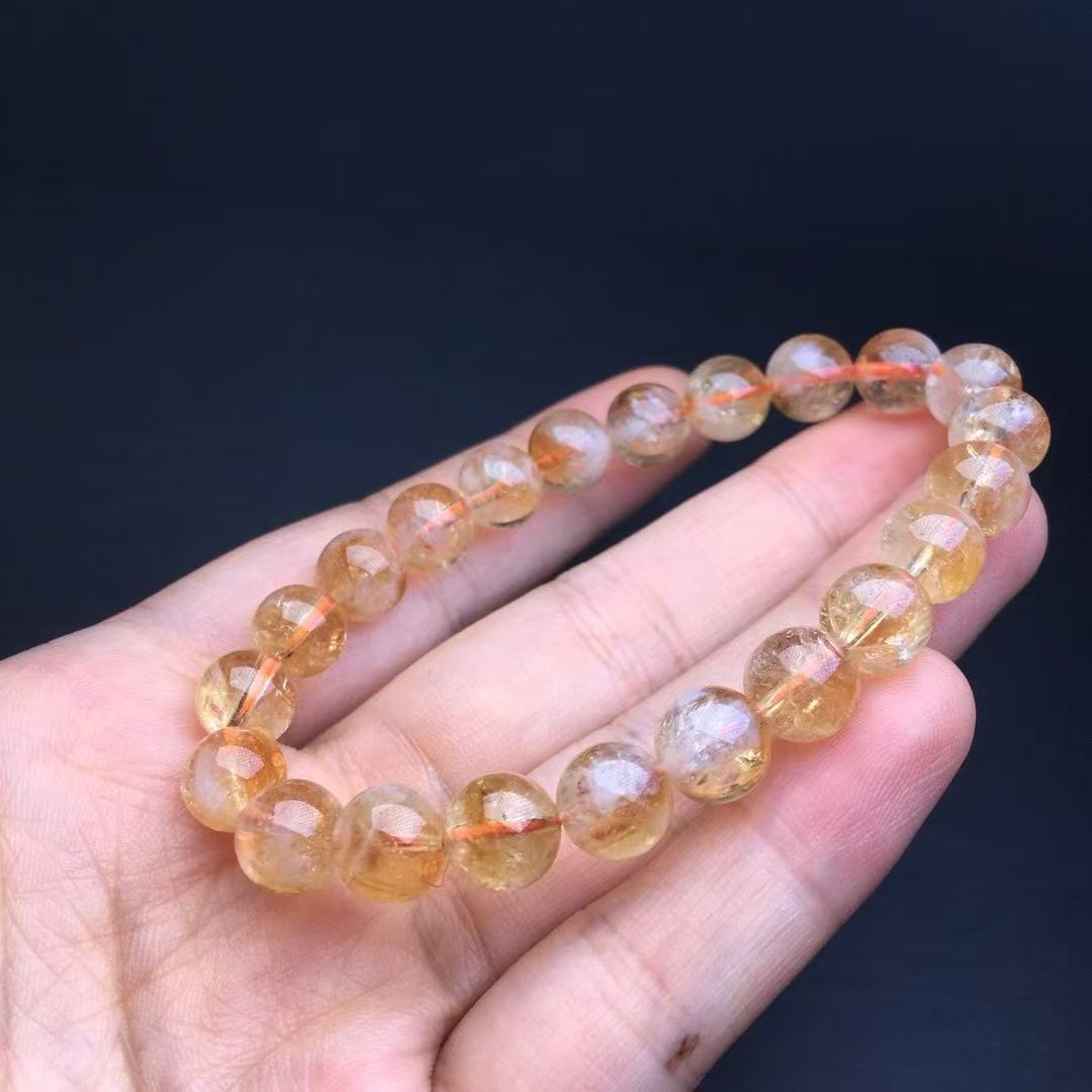 A00152 higher quality clear natural citrine bracelet