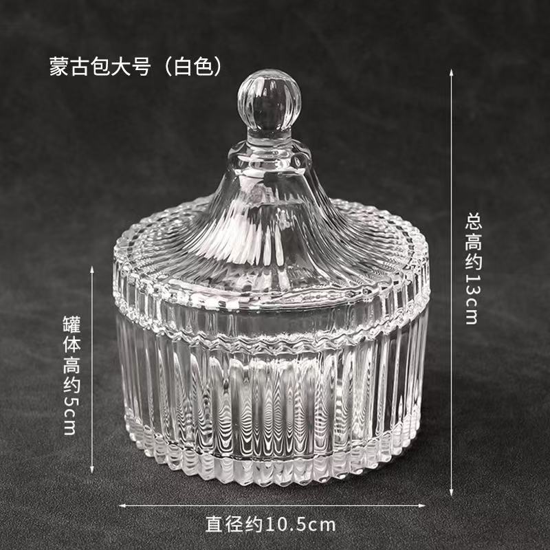 A00190 Crystal demagnetization bowl amulet salt purification glass bowl white crystal demagnetization crushed stone aroma diffuser stone container jewelry storage box