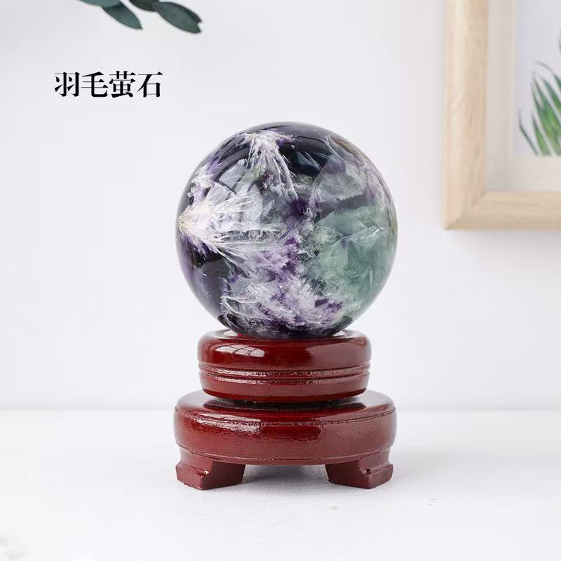 A00216 Rare natural highest quality AROUND 6CM crystal sphere