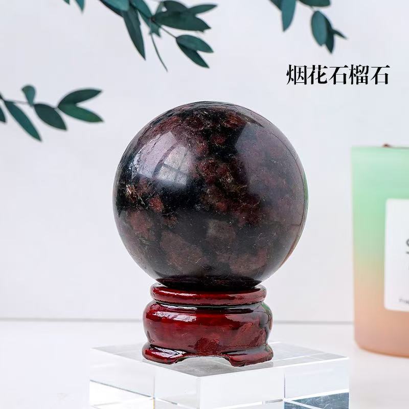 A00216 Rare natural highest quality AROUND 6CM crystal sphere