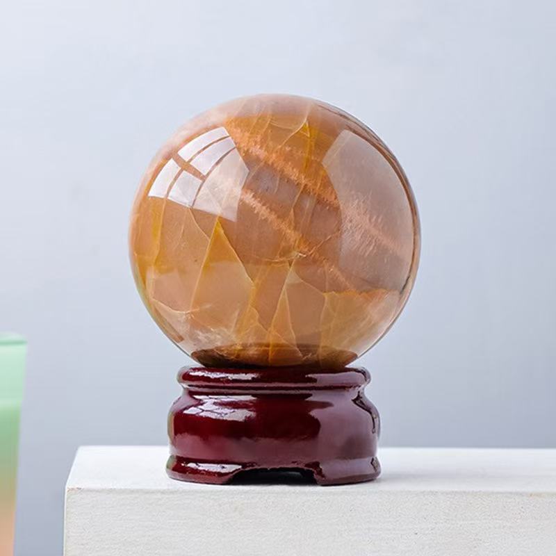 A00216 Rare natural highest quality AROUND 6CM crystal sphere