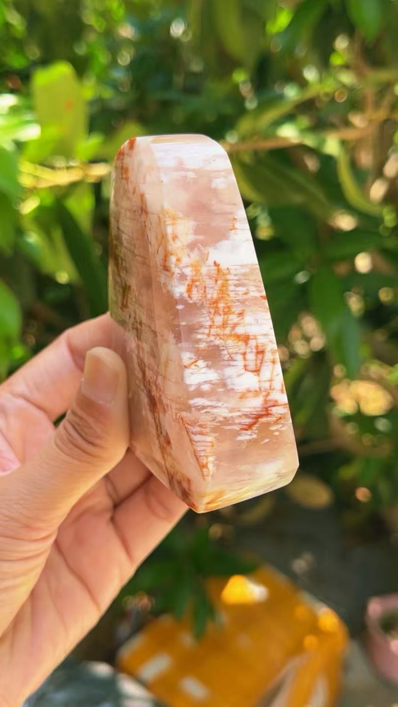 5A 410G Natural Pink phantom Natural ornament