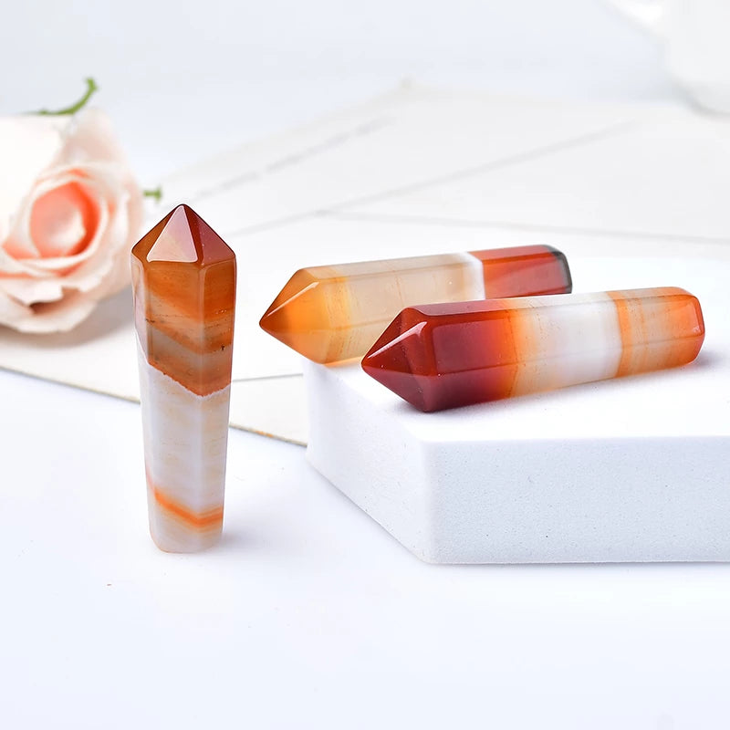 Natural Carnelian tower