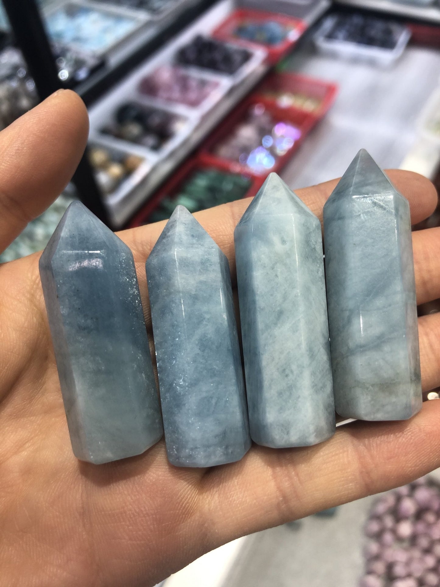 Aquamarine mini point