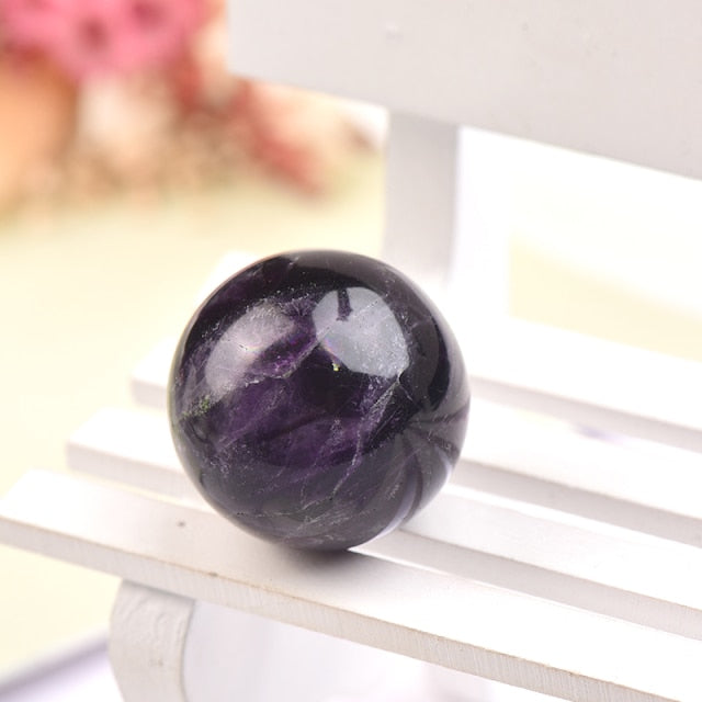 Wholesale Natural flourite Quartz Stone Sphere