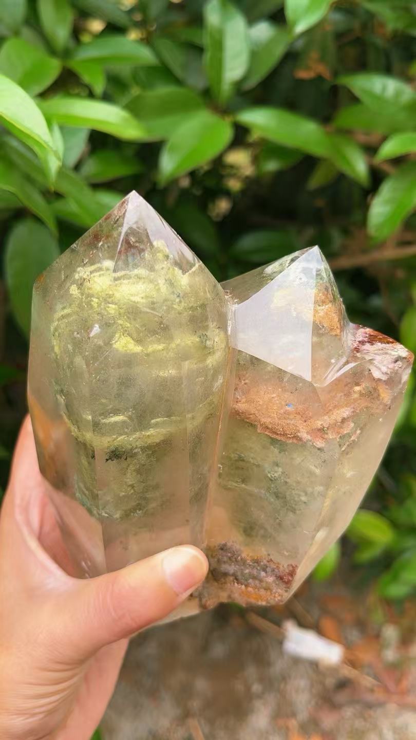 5A  1350G   Natural Garden Quartz  Crystal