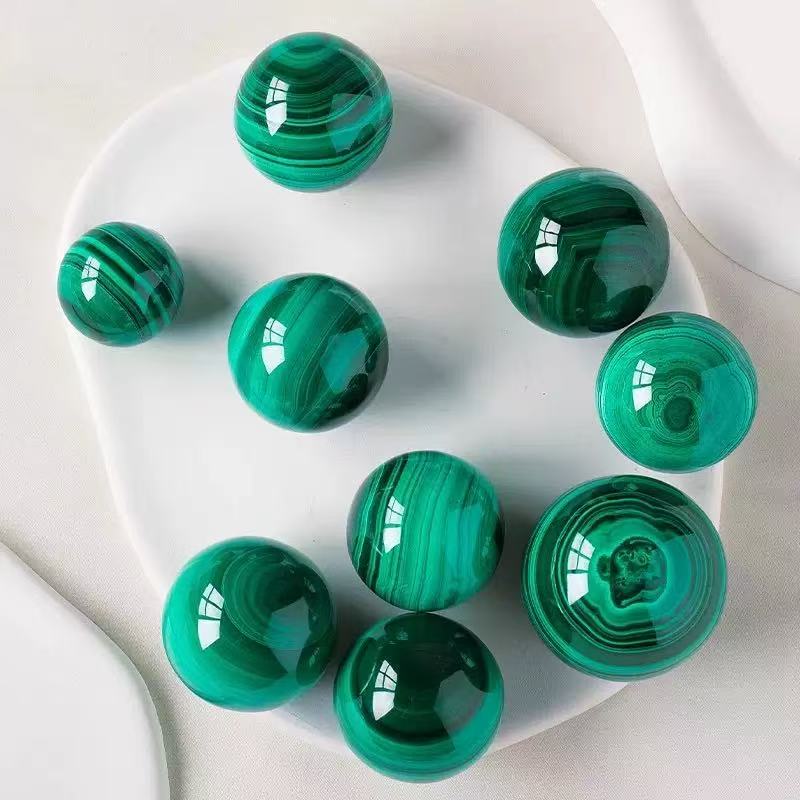 5A 190G    Natural  Malachite Sphere