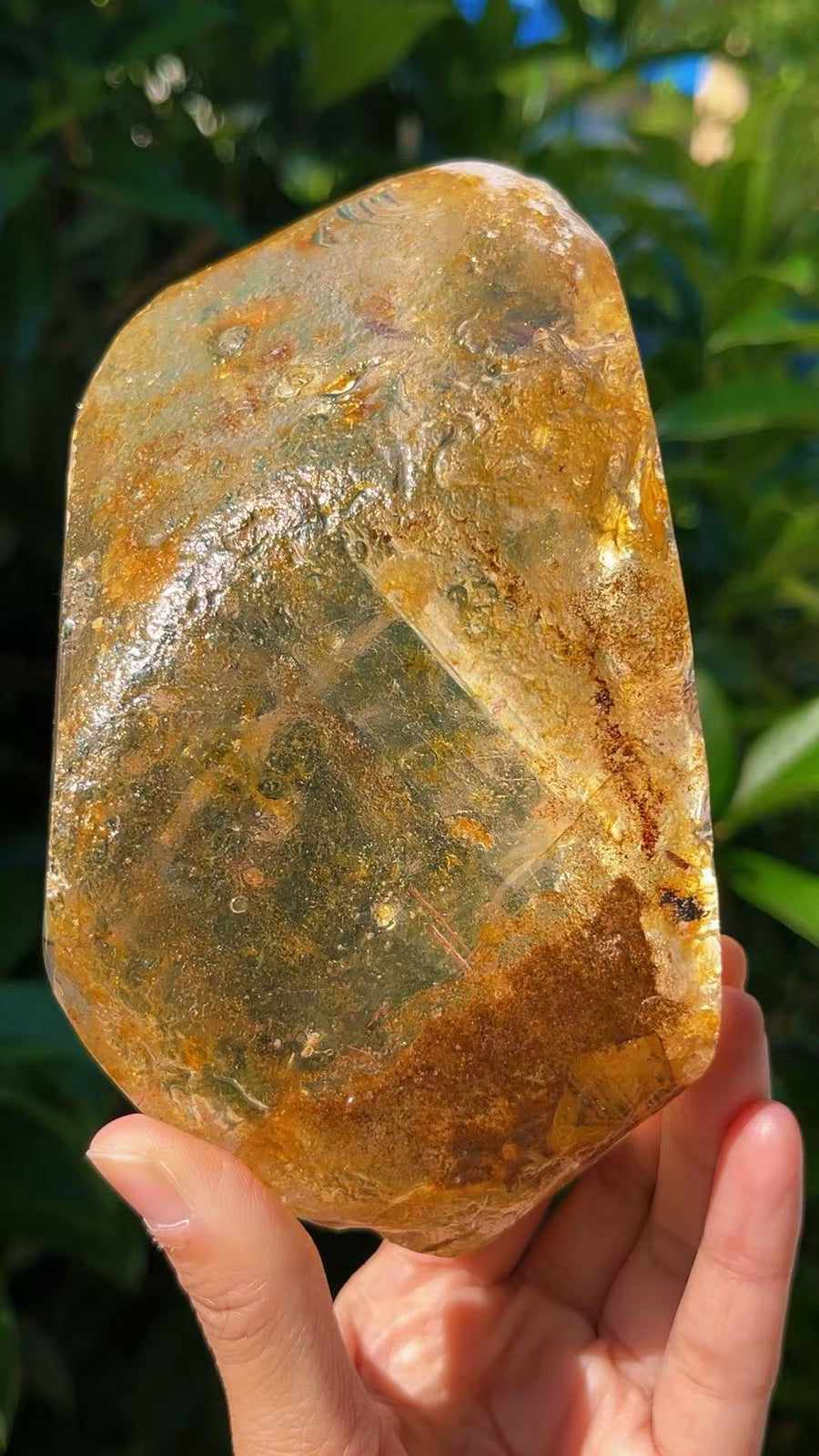 5A 1160G   Natural Red Rutilated Golden healer