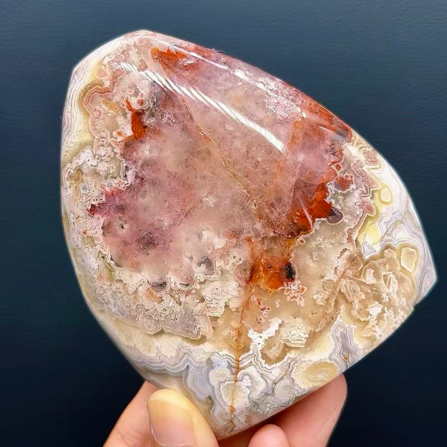 5A350G   Mexican agate decorative piece