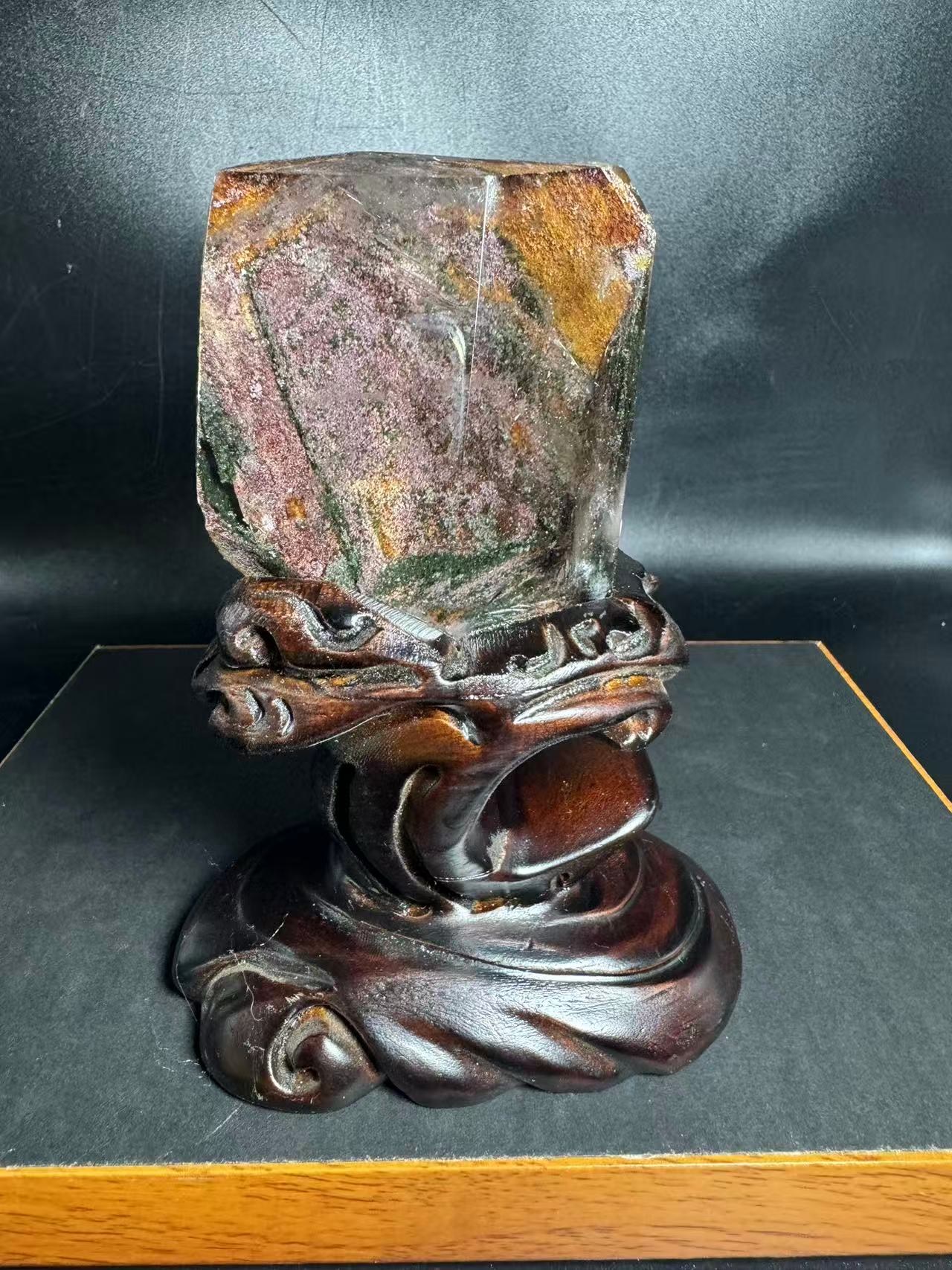 A00019 AA RARE purple garden view quartz from brazil