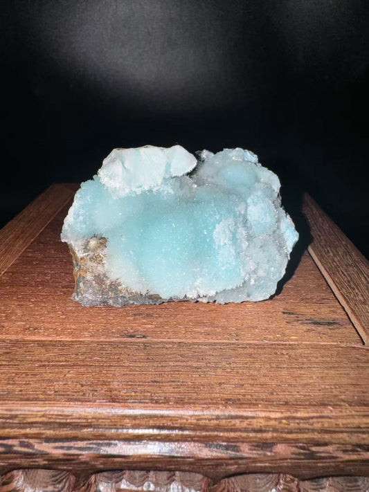 A00030 RARE blue aragonite specimen