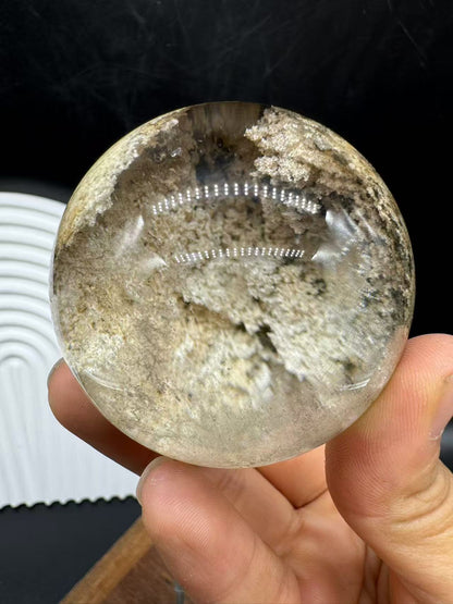 A00039 super higher quality white snow garden sphere