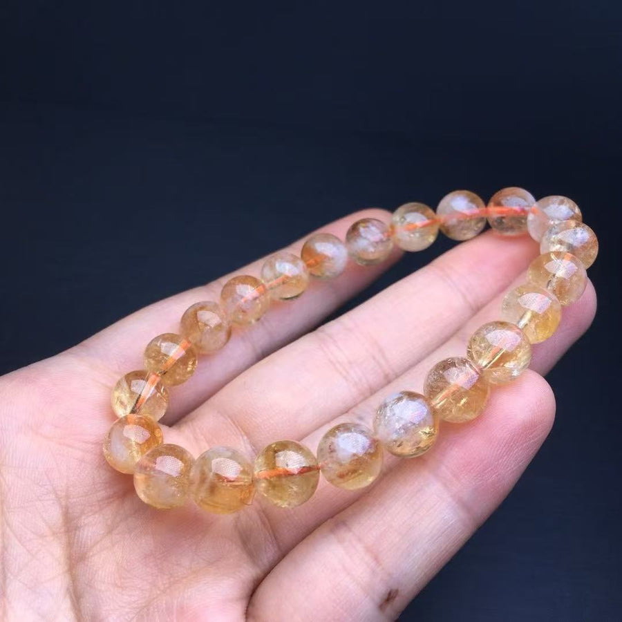 A00152 higher quality clear natural citrine bracelet