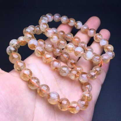 A00152 higher quality clear natural citrine bracelet