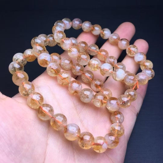 A00152 higher quality clear natural citrine bracelet