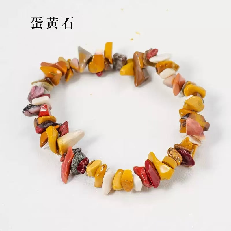 A00191  Crystal chips bracelet  scoop / mystery box