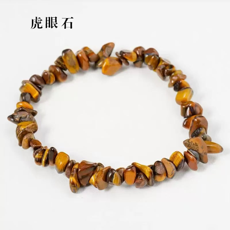 A00191  Crystal chips bracelet  scoop / mystery box