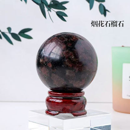 A00216 Rare natural highest quality AROUND 6CM crystal sphere