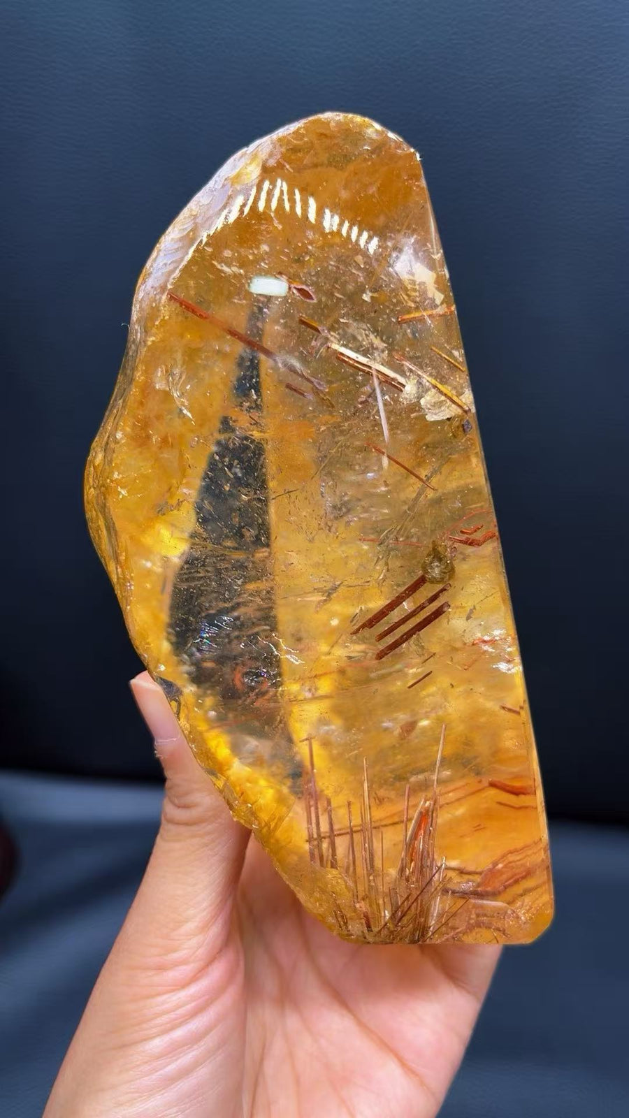 5A 1160G   Natural Red Rutilated Golden healer