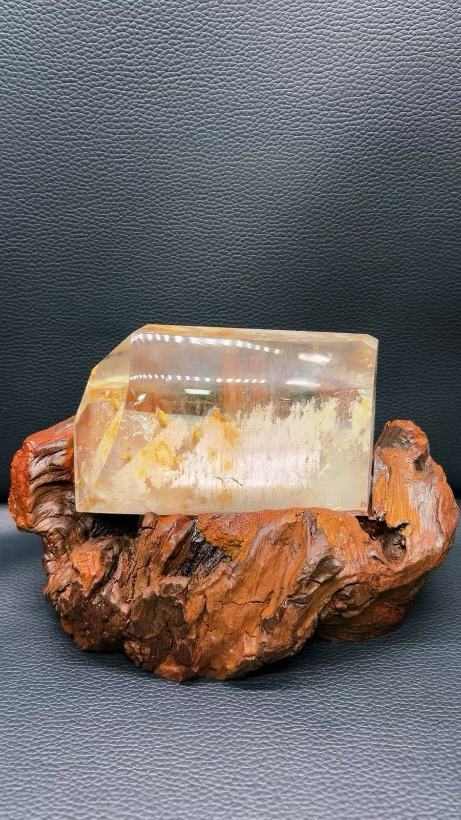 5A 850G   White Phantom Quartz High Transparency