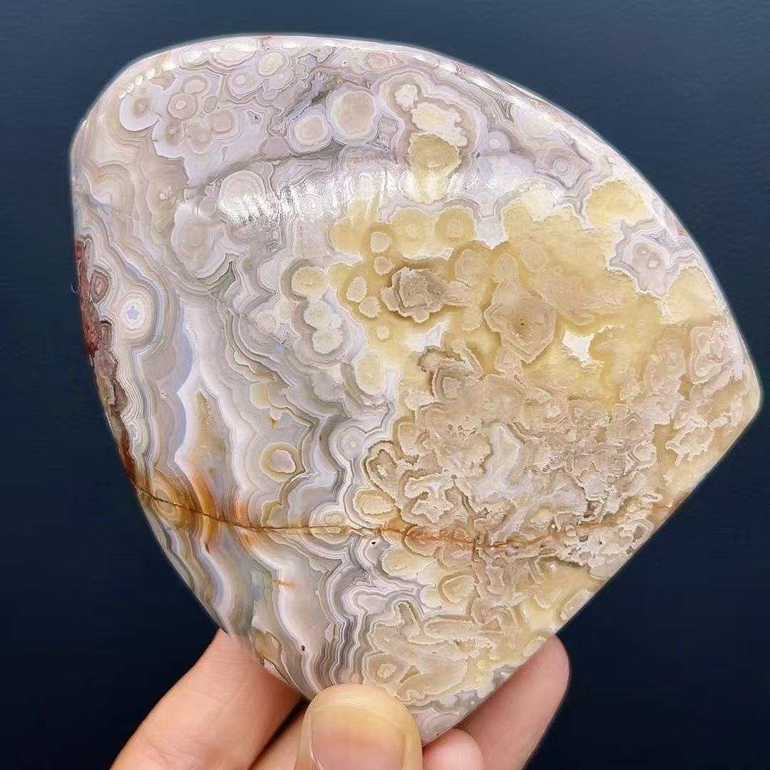 5A350G   Mexican agate decorative piece