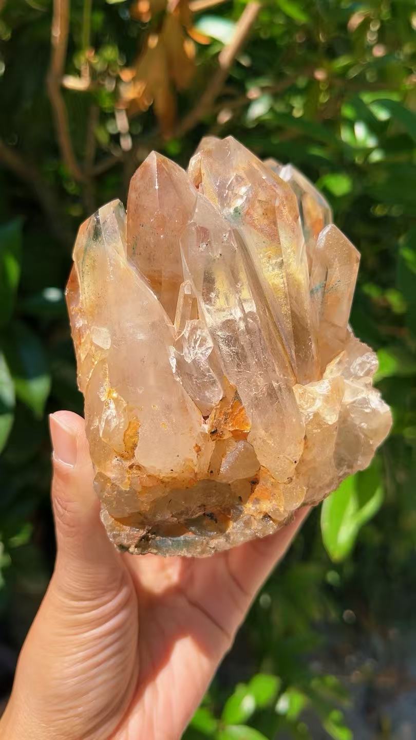 5A 1050G   Garden Quartz  Crystal Cluster