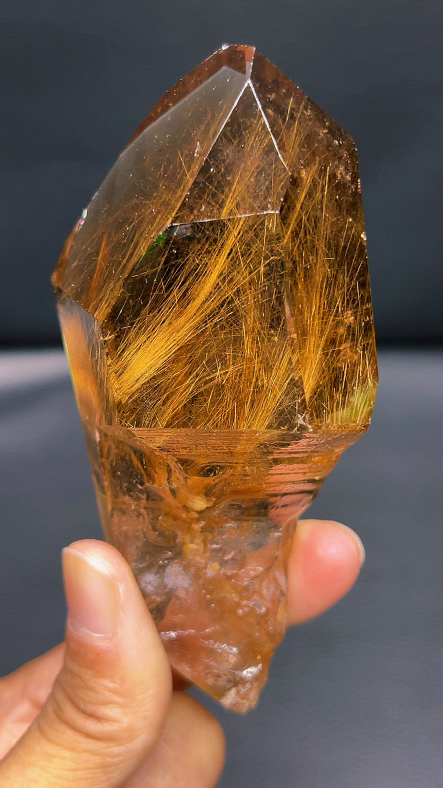 5A 240G Rutile Smoky Quartz