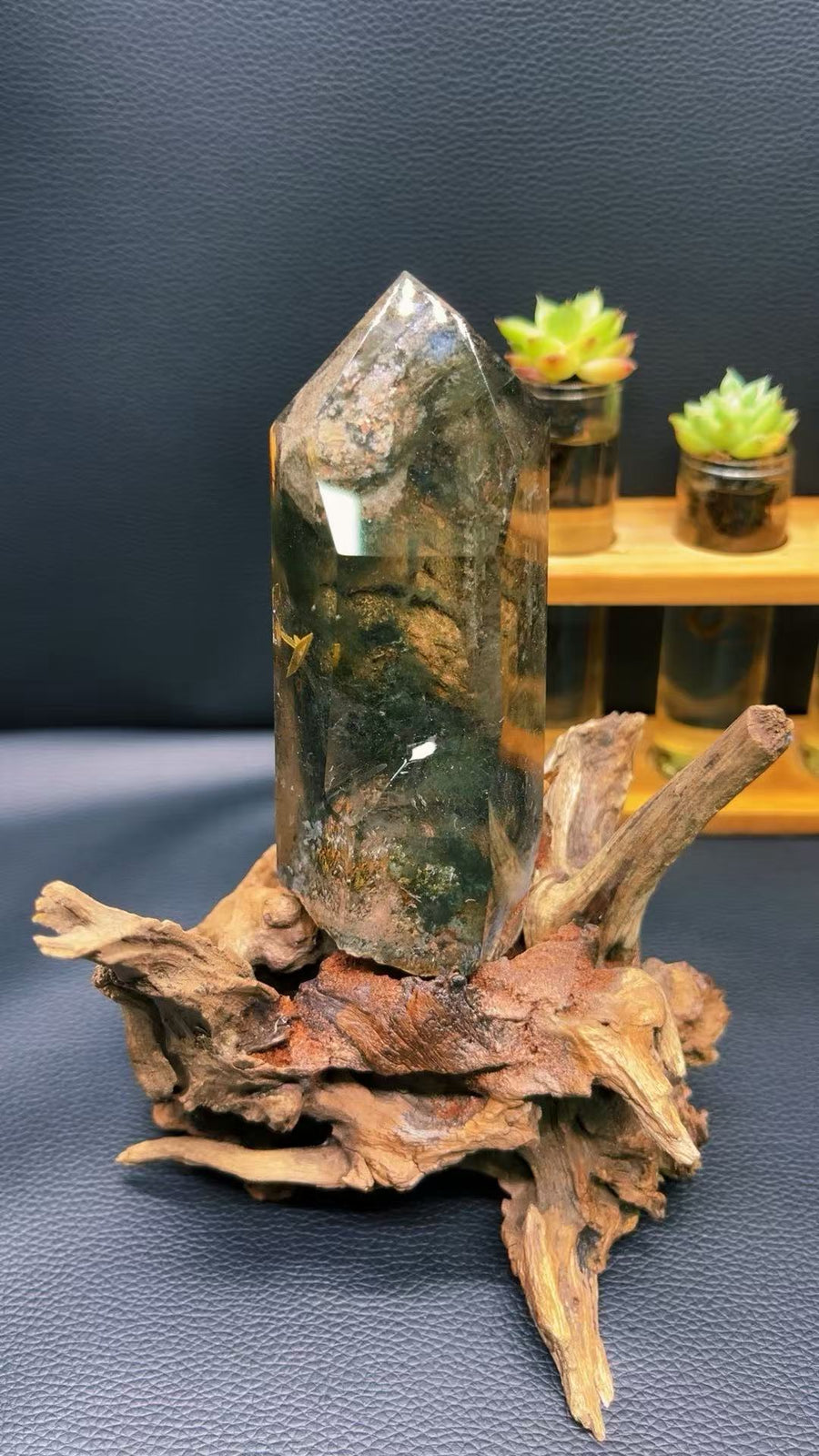 5A  590G   Natural Garden Quartz Pink phantom Quartz