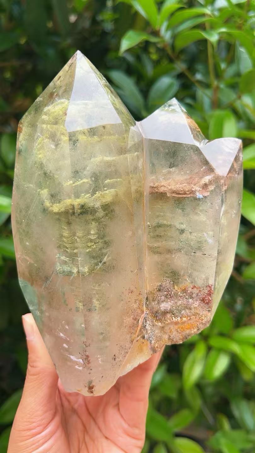 5A  1350G   Natural Garden Quartz  Crystal