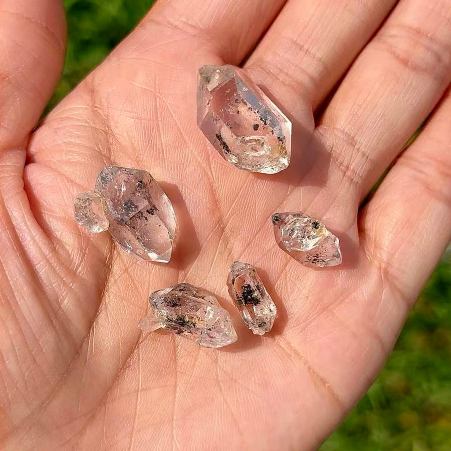 5A6G   Natural Black Tourmaline & Quartz Intergrowth