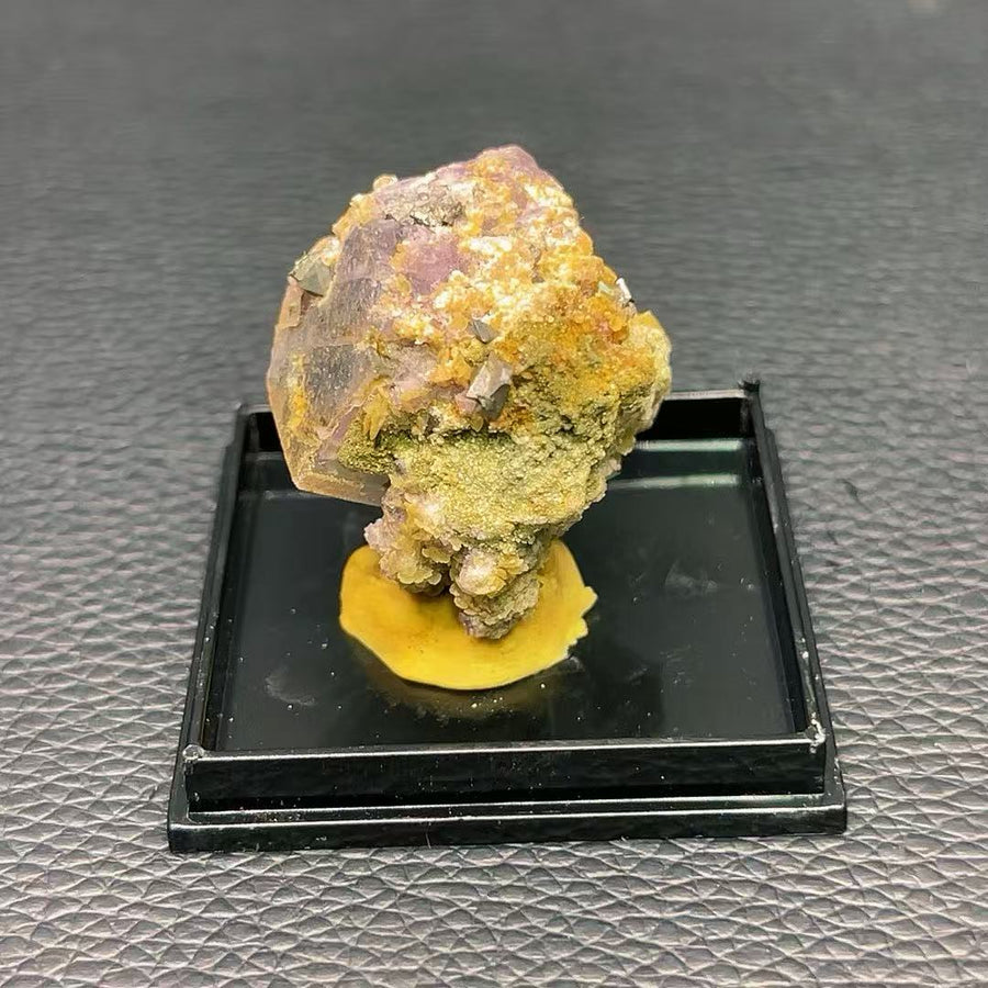 5A30G  Deep Purple Fluorite Intergrowth
