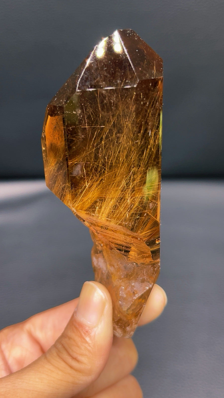 5A 240G Rutile Smoky Quartz