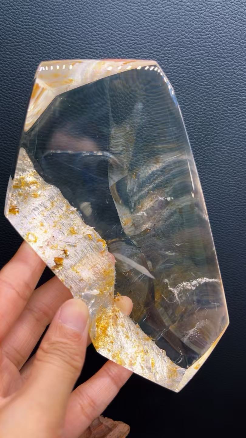 5A  980G   Golden healer  Free-form Crystal Decor