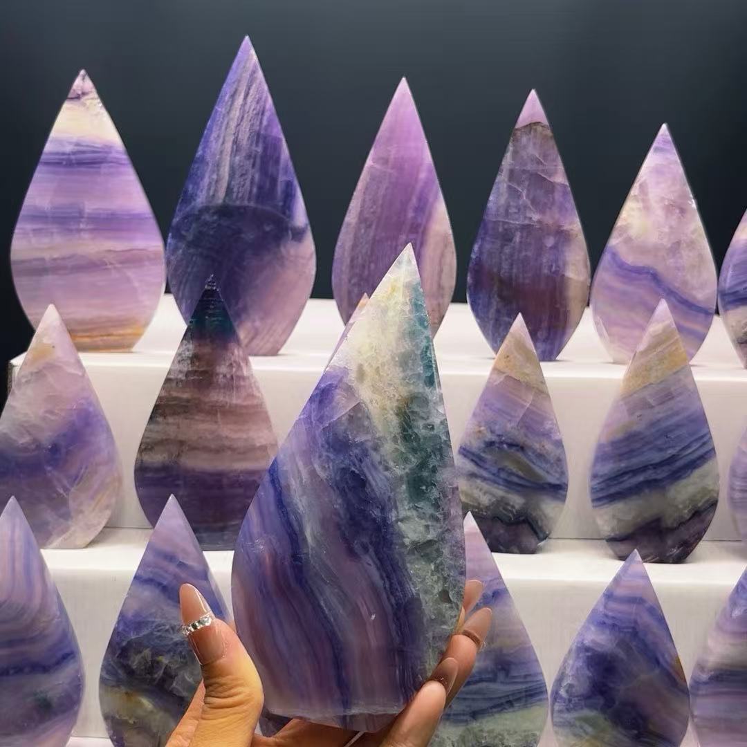 5A 240G  Tiffany Blue Silk Fluorite