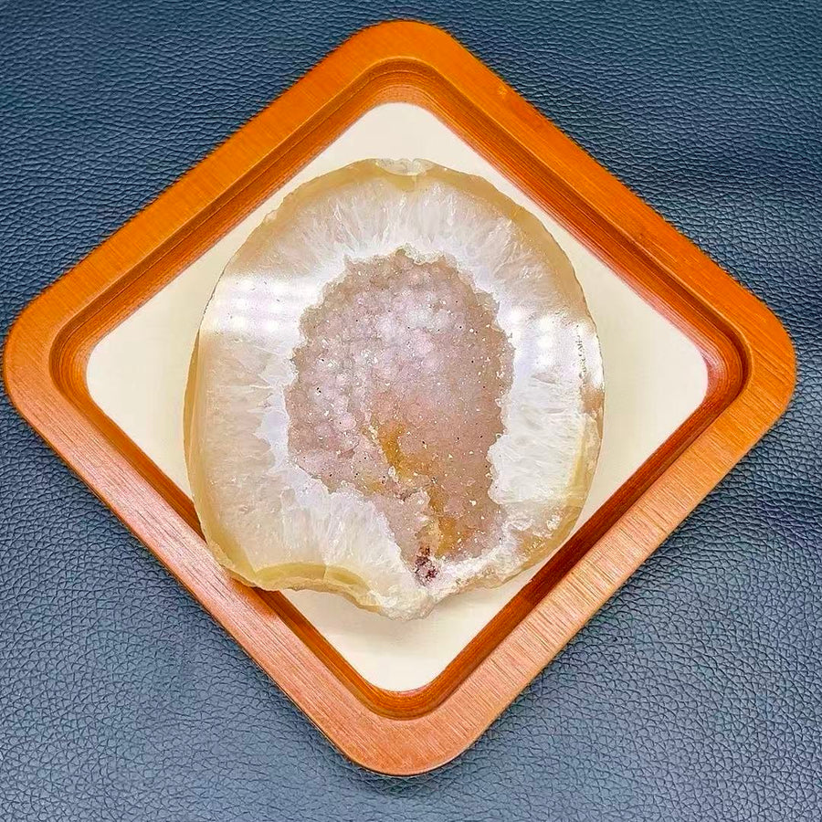 5A640G   Natural Rough Skin Agate Geode