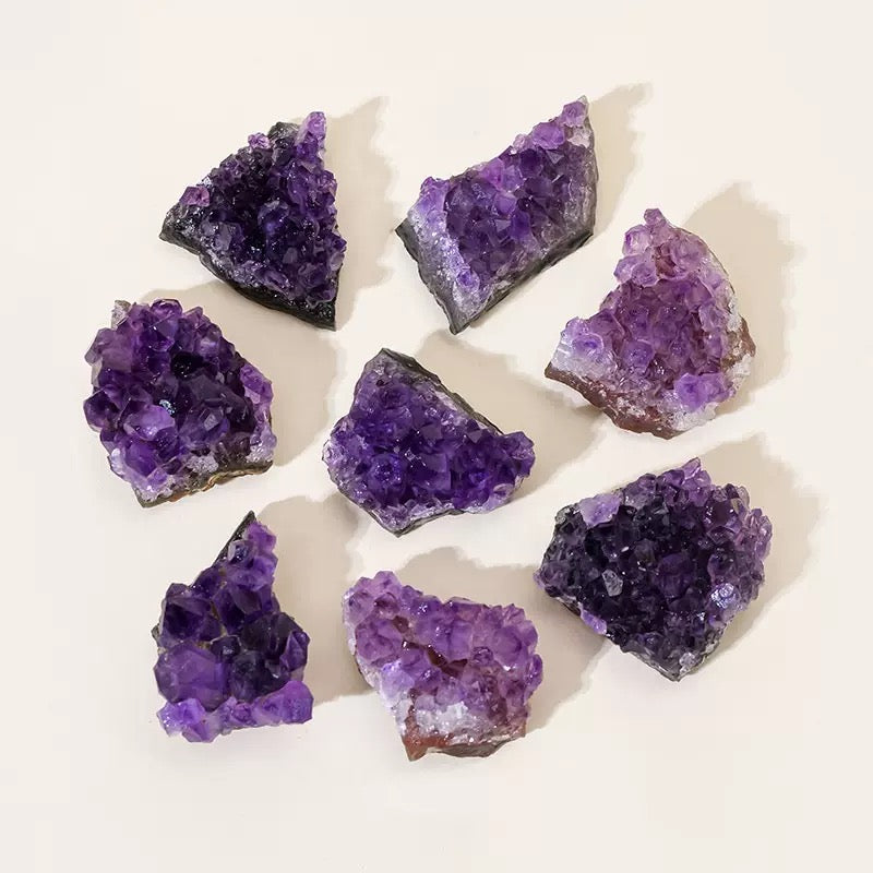 5A Natural Uruguayan amethyst clusters amethyst blocks amethyst cave pieces Brazilian amethyst rough stones, mineral specimens and ornaments