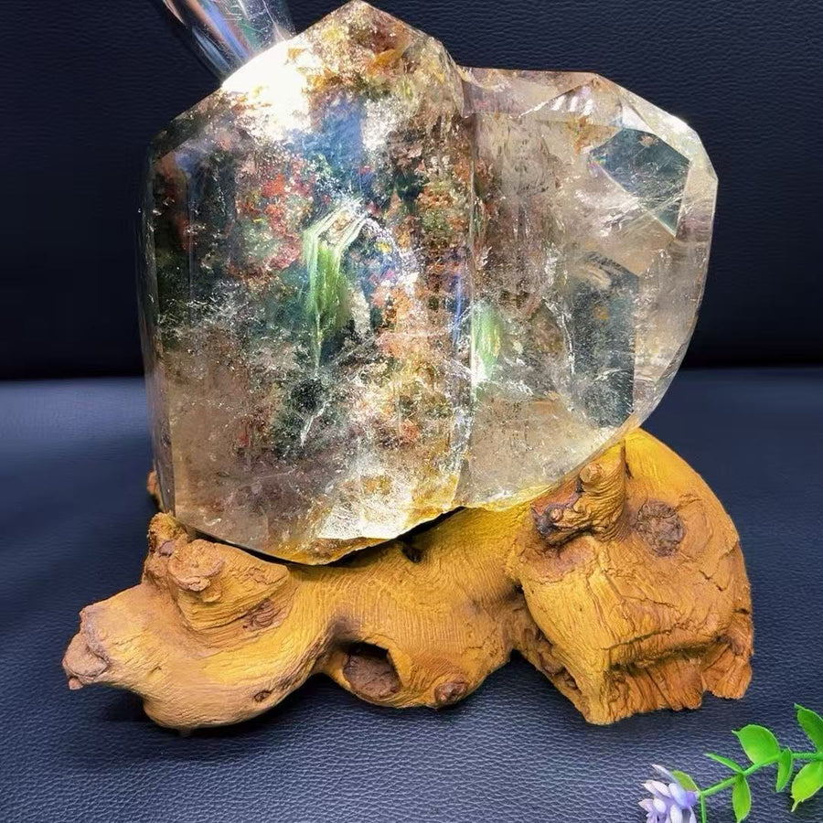 5A 2640G   Color Phantom Irregular Crystal Ornament