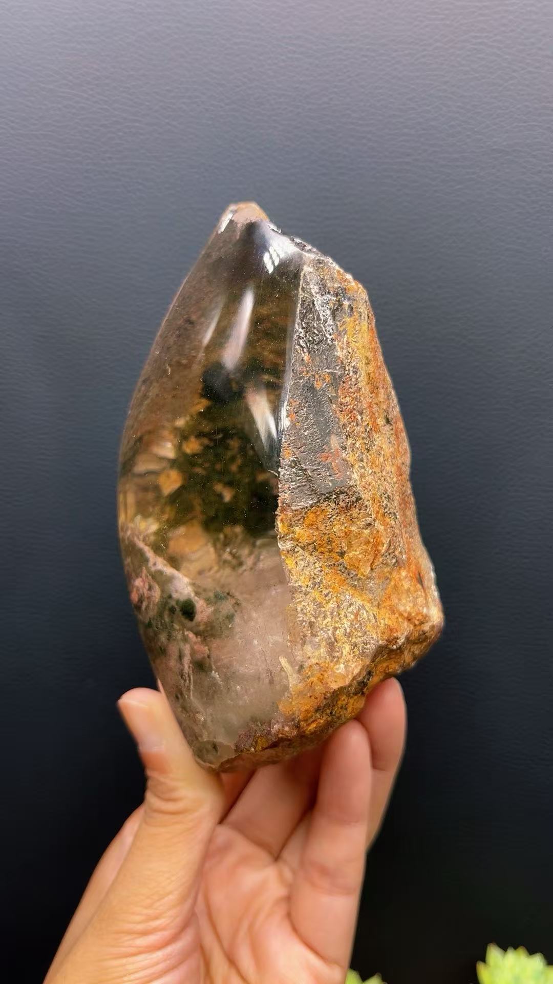 5A 410G   Natural  Green phantom Decor