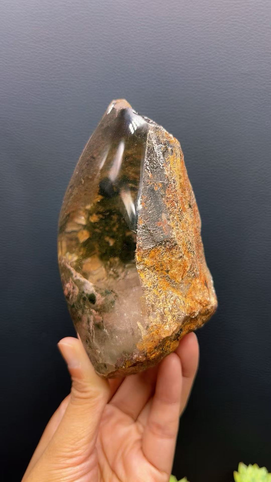 5A 410G   Natural  Green phantom Decor