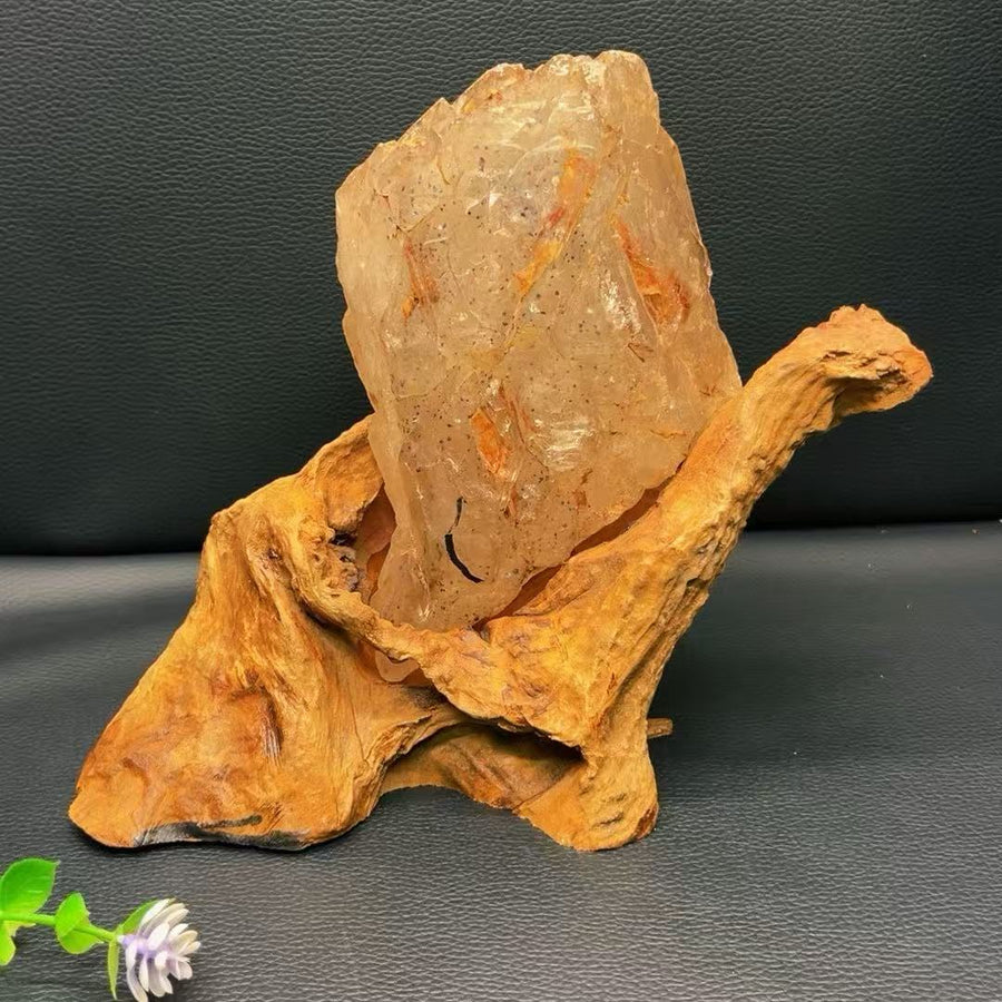 5A1200G  Irregular Black Tourmaline Skeleton Crystal