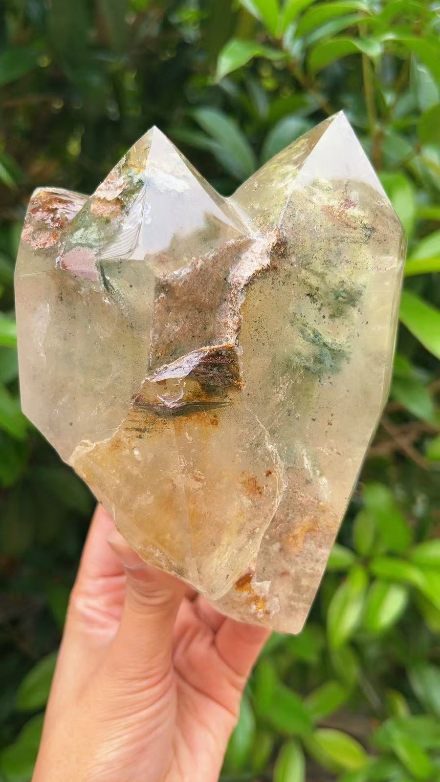 5A  1350G   Natural Garden Quartz  Crystal