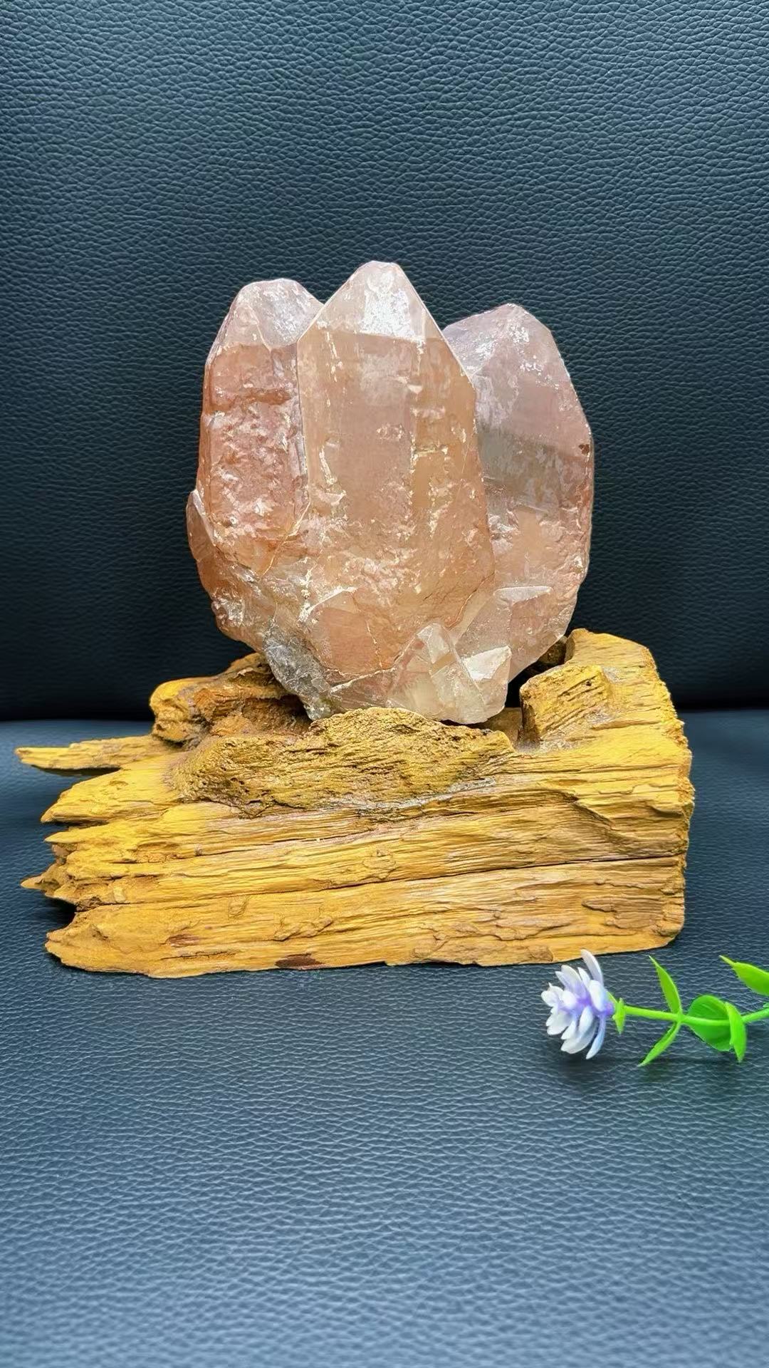 5A  1240G  Red Rind Quartz
