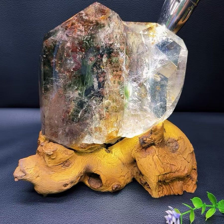 5A 2640G   Color Phantom Irregular Crystal Ornament