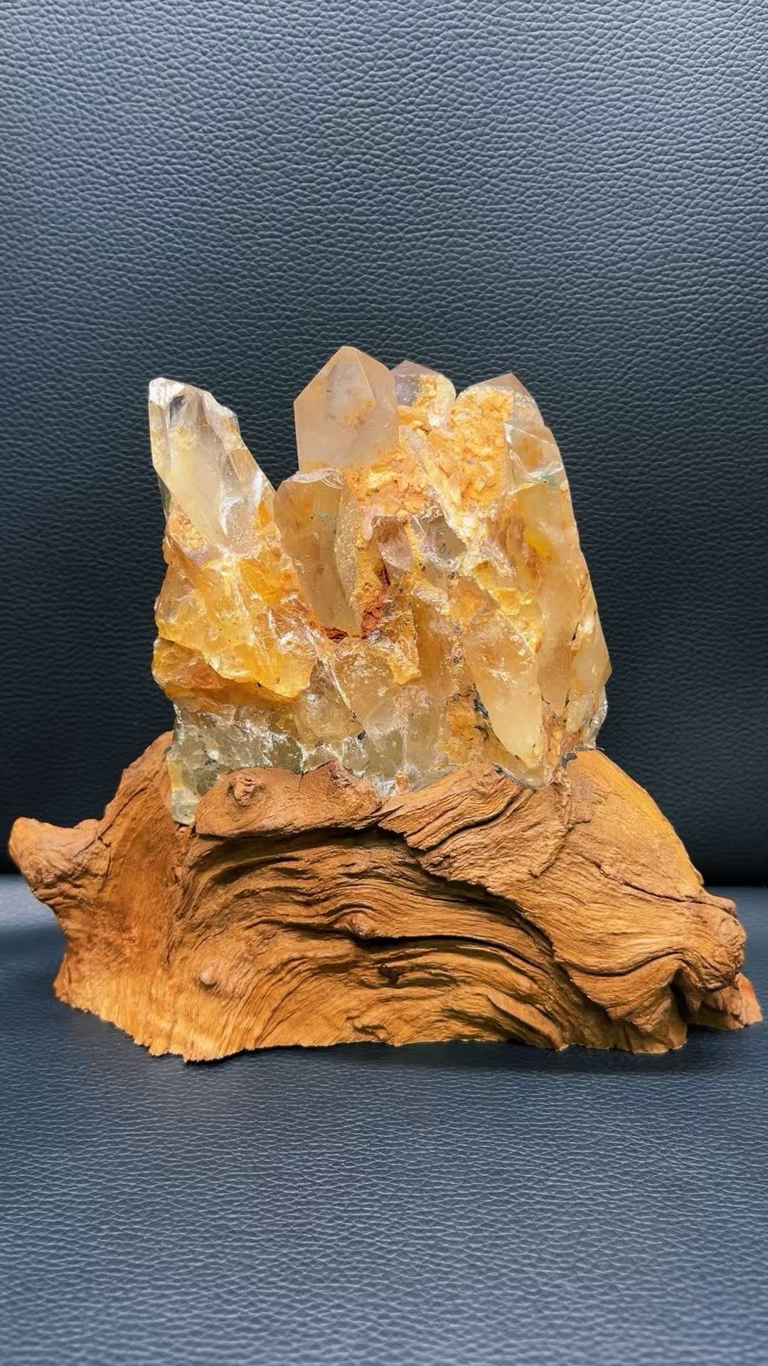 5A 1050G   Garden Quartz  Crystal Cluster