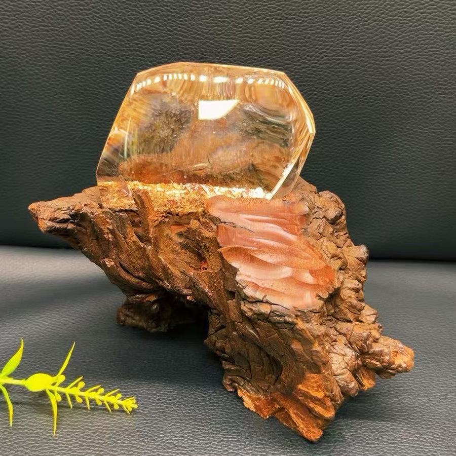 5A 800G   Red Phantom Irregular Crystal Ornament
