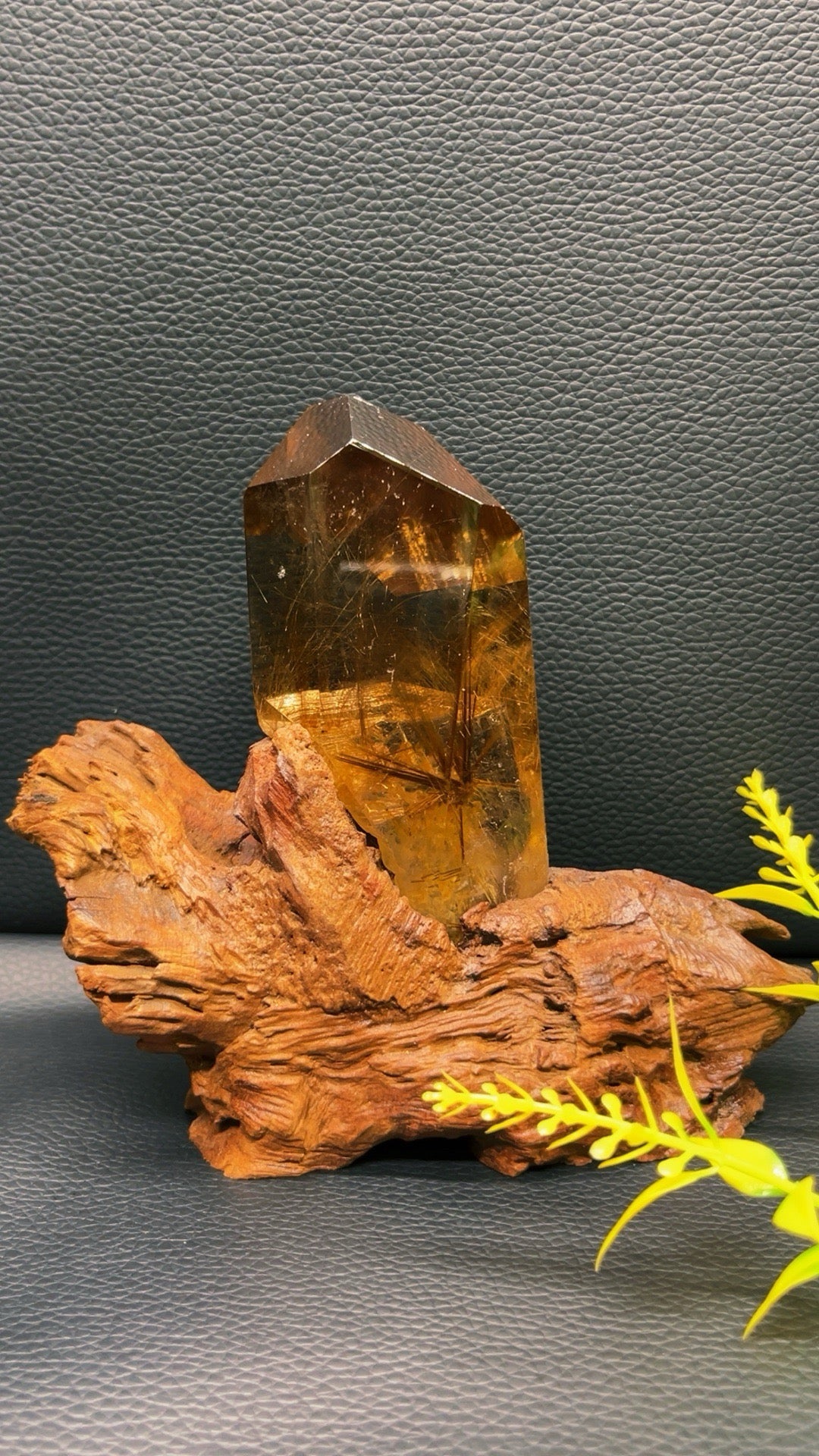 5A 240G Rutile Smoky Quartz