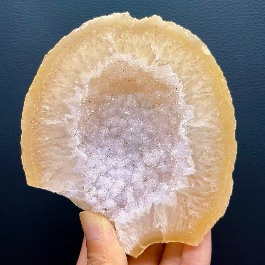 5A640G   Natural Rough Skin Agate Geode