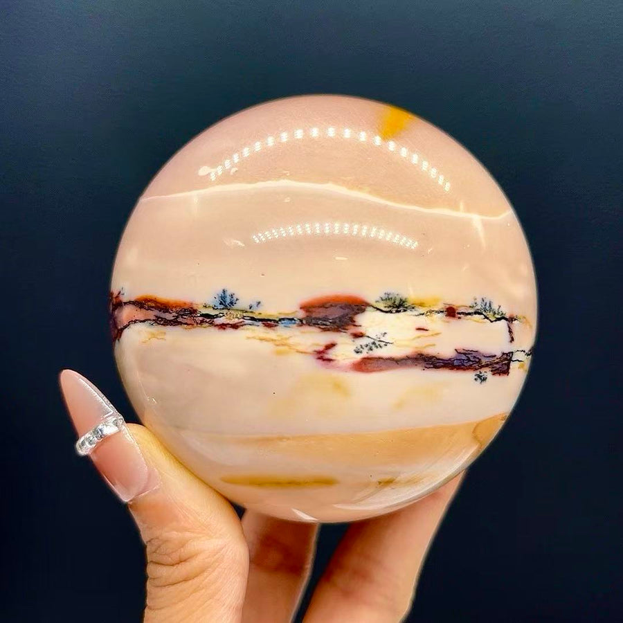 5A480G   Warm Creamy Egg-yellow Stone